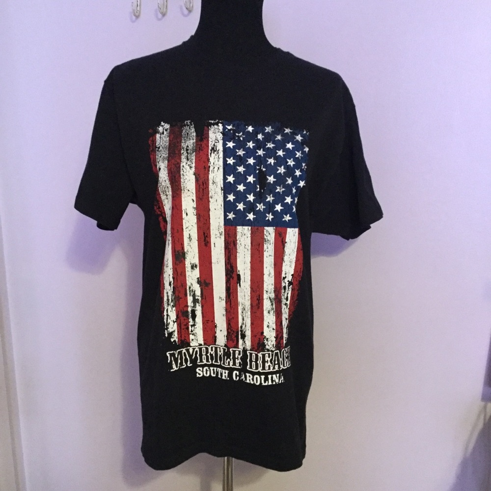 Flag T Shirt/Myrtle Beach